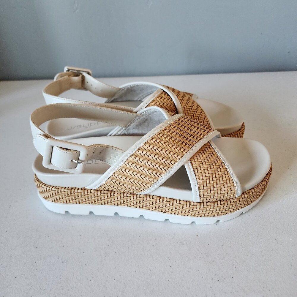 J Slides Platform Sandals "New" - image 4